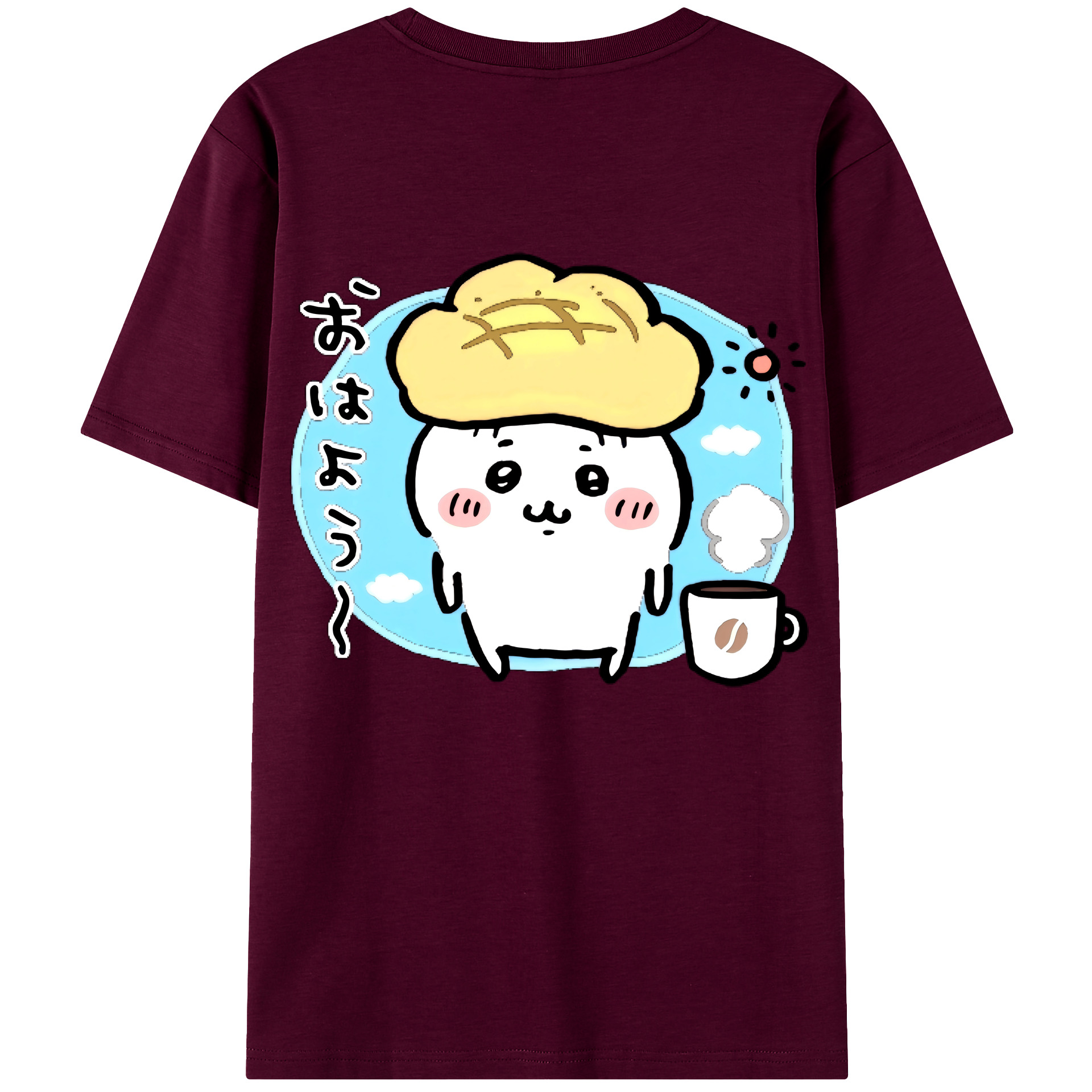 （画像用） ちいかわ ちいかわ Chii-kawa chiikawa レディース半袖Tシャツ(バックプリント)